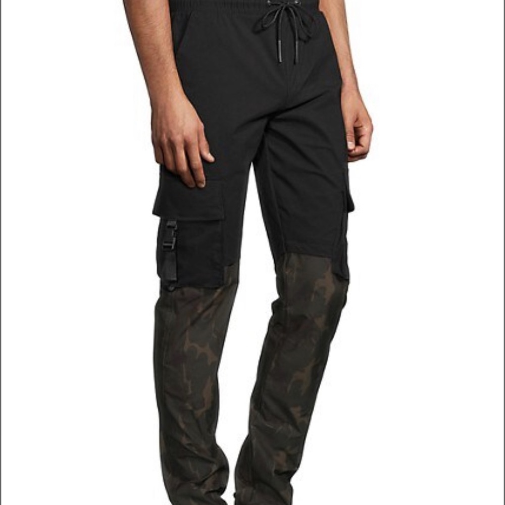 America Stitch Two-Tone Camo Cargo Pants